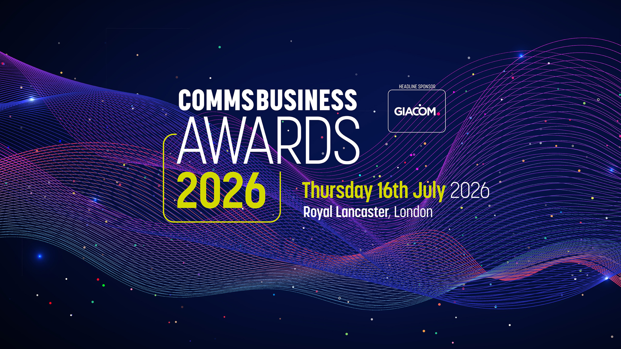 Comms Business Awards Judge, 2026